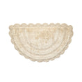 Load image into Gallery viewer, Semi-Circle Crochet Bath Mat
