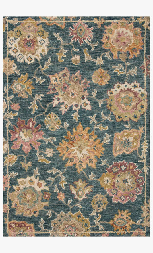 Padma Navy / Multi-Colored Rug