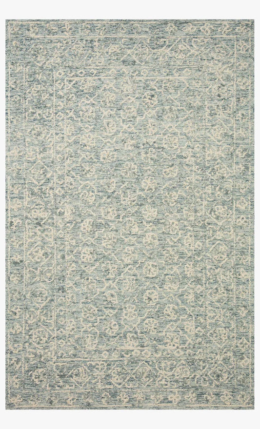 Cecelia Ocean / Ivory Rug