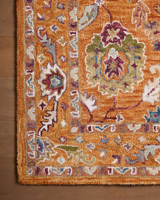 Padma Orange / Multi-Colored Rug