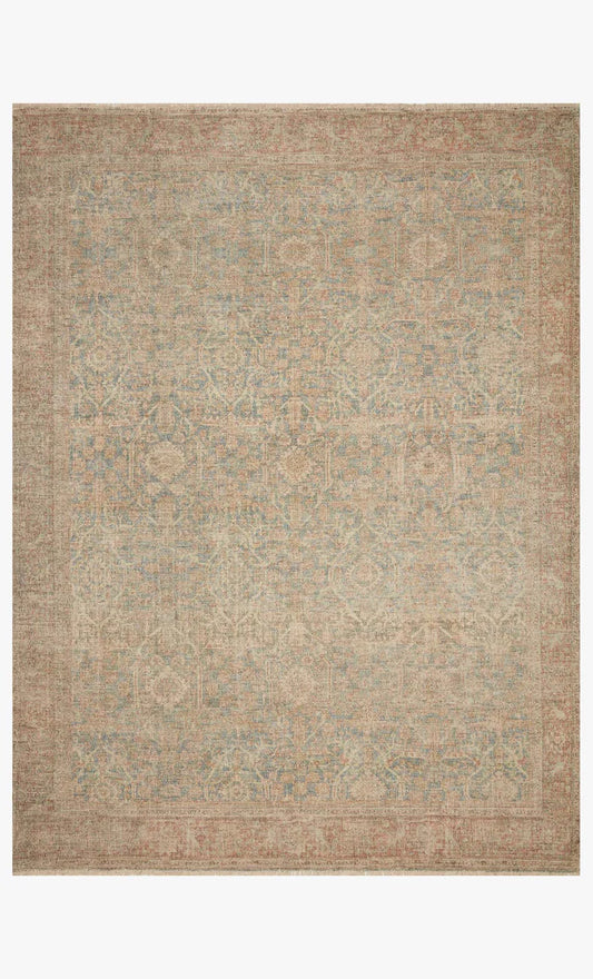 Priya Denim / Rust Rug