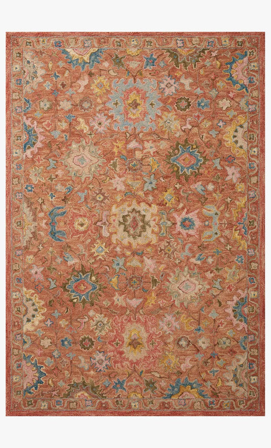 Padma Terracotta / Multi-Colored Rug